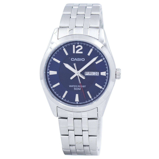 Casio Enticer Analog Quartz MTP-1314D-2AVDF MTP1314D-2AVDF Men's Watch