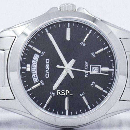 Casio Quartz MTP-1370D-1A1V Men's Watch