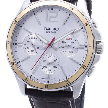 Casio Enticer MTP-1374L-7AV MTP1374L-7AV Chronograph Analog Men's Watch