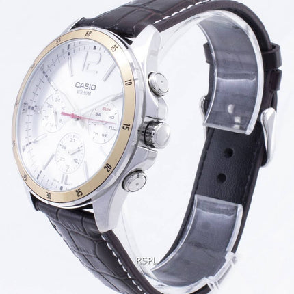 Casio Enticer MTP-1374L-7AV MTP1374L-7AV Chronograph Analog Men's Watch