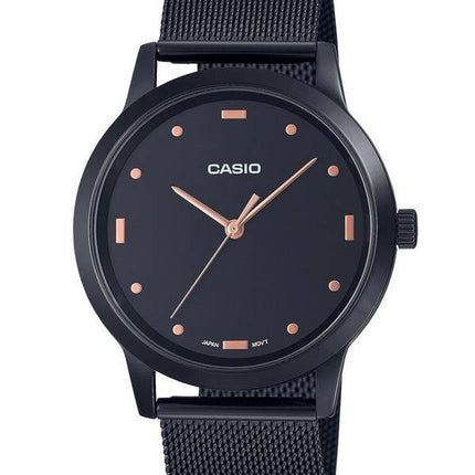 Casio Analog Black Dial Stainless Steel MTP-2022VB-1C MTP2022VB-1 Mens Watch