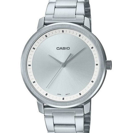 Casio Analog Silver Dial Stainless Steel MTP-B115D-7E MTPB115D-7 Men's Watch