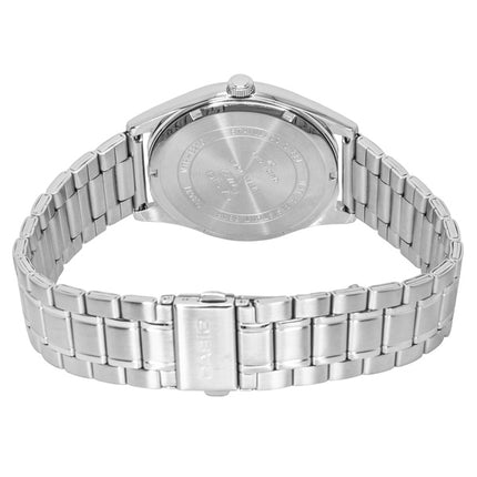 Casio Standard Analog Stainless Steel Teal Blue Dial Quartz MTP-B210D-2A1V Men's Watch
