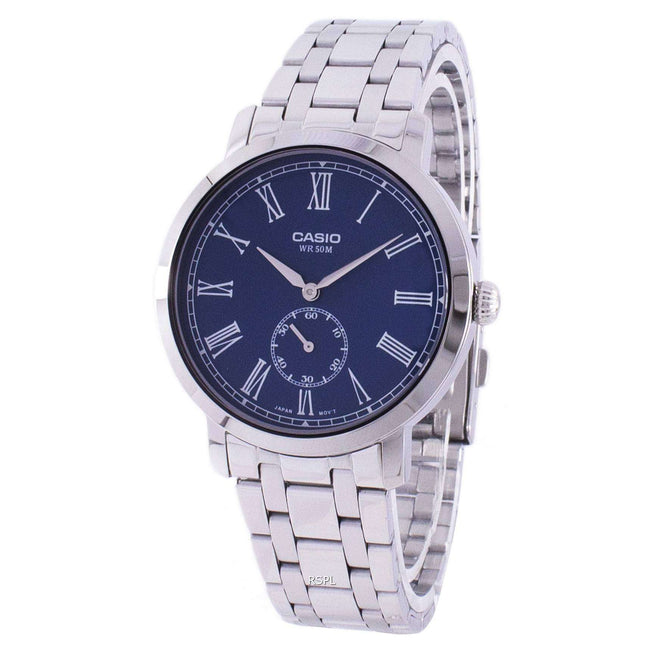 Casio Analog Quartz MTP-E150D-2BV MTPE150D-2BV Men's Watch