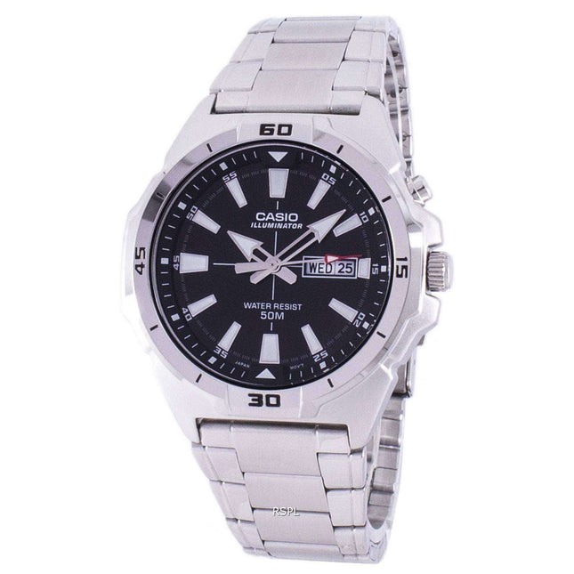 Casio Illuminator Analog Quartz MTP-E203D-1AV MTPE203D-1AV Men's Watch