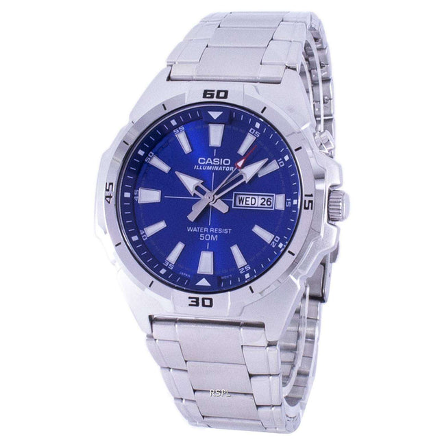 Casio Illuminator Analog Quartz MTP-E203D-2AV MTPE203D-2AV Men's Watch