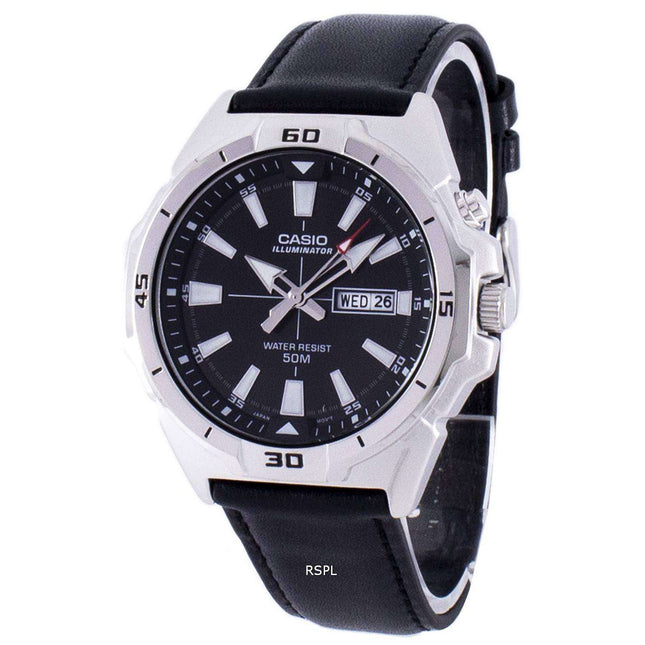 Casio Illuminator Analog Quartz MTP-E203L-1AV MTPE203L-1AV Men's Watch