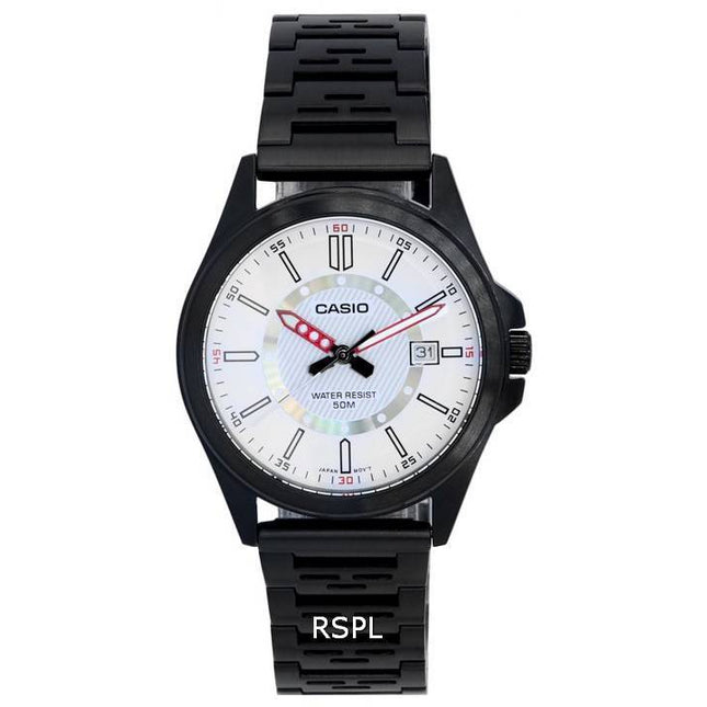 Casio Analog White Dial Quartz MTP-E700B-7E MTPE700B-7E Men's Watch