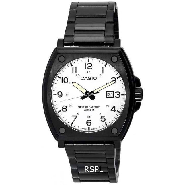 Casio Enticer Standard Analog Stainless Steel Quartz MTP-E715D-7A MTPE715D-7 Mens Watch