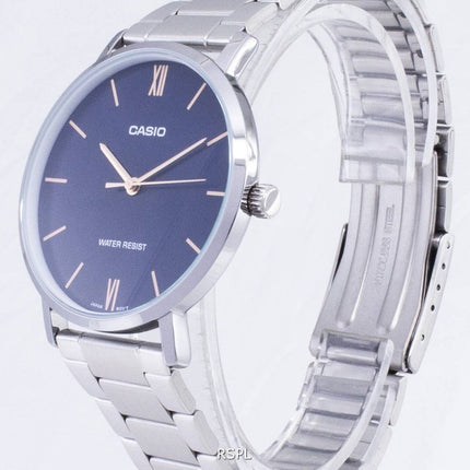 Casio Quartz MTP-VT01D-2B MTPVT01D-2B Analog Men's Watch