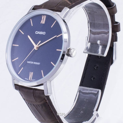 Casio Quartz MTP-VT01L-2B MTPVT01L-2B Analog Men's Watch