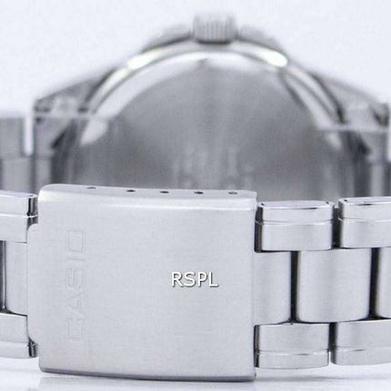 Casio Quartz Analog Black Dial Stainless Steel MTP-1215A-1A2DF MTP-1215A-1A2 Mens Watch