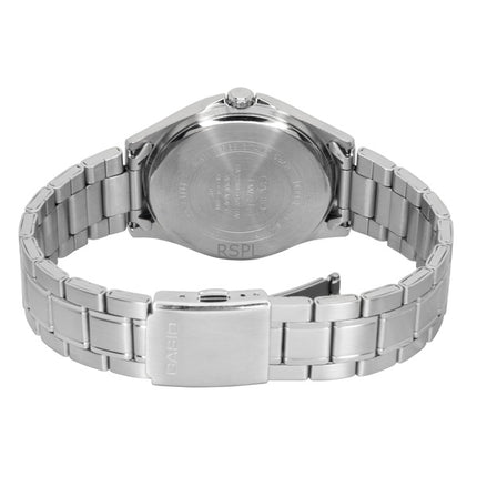 Casio Standard Analog Stainless Steel Blue Dial Quartz MTS-115D-2A1V Men's Watch