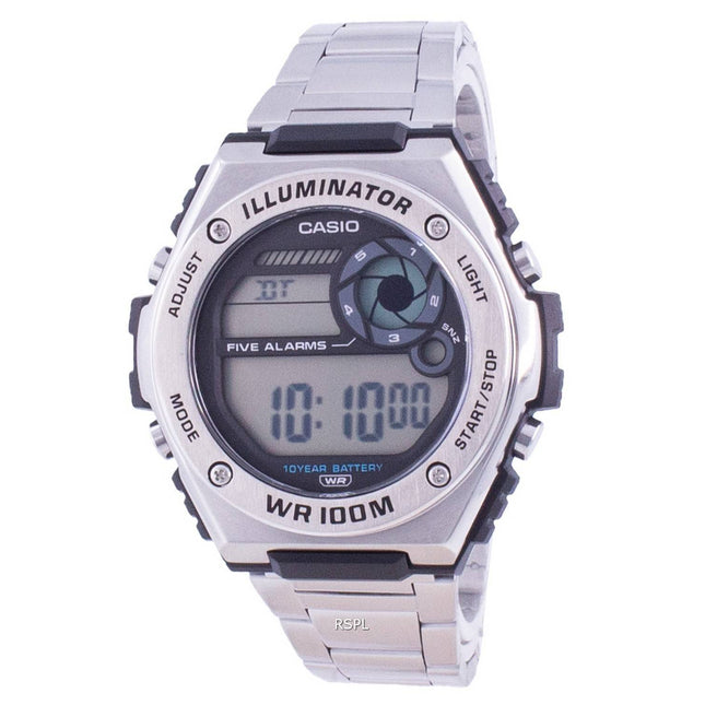 Casio Youth Dual Time MWD-100HD-1A MWD100HD-1 100M Mens Watch