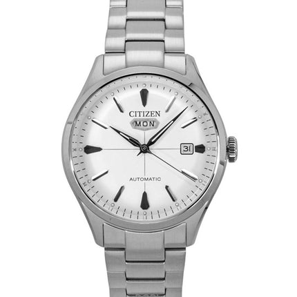 Citizen C7 Stainless Steel White Dial Automatic NH8391-51A Men's Watch