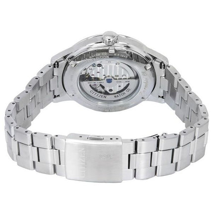 Citizen Kuroshio64 Limited Edition Stainless Steel Silver Dial Automatic NK0001-84A Men's Watch