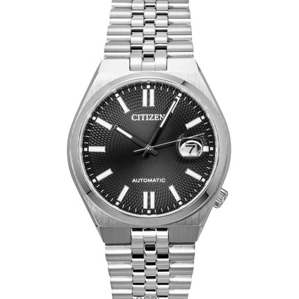Citizen Tsuyosa 60 Stainless Steel Black Dial Automatic NK0020-55E Men's Watch
