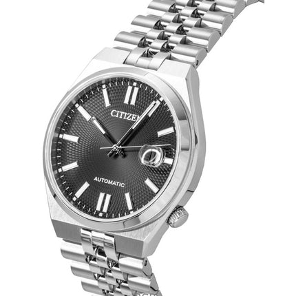 Citizen Tsuyosa 60 Stainless Steel Black Dial Automatic NK0020-55E Men's Watch