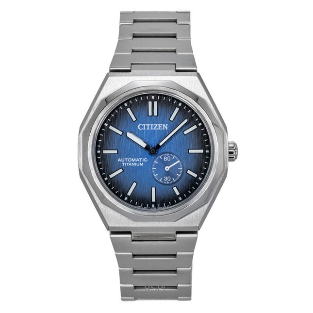 Citizen Zenshin 60 Super Titanium Dark Blue Dial Automatic NK5020-58M 100M Men's Watch