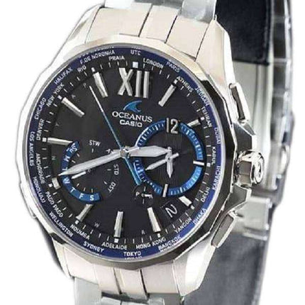 Casio Oceanus OCW-S3400-1AJF Manta Wave Ceptor Japan Made Men's Watch