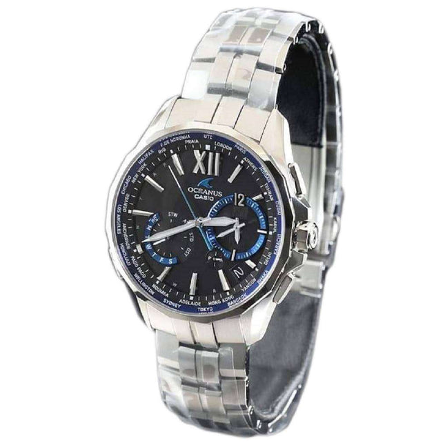 Casio Oceanus OCW-S3400-1AJF Manta Wave Ceptor Japan Made Men's Watch