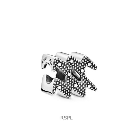 Pandora Sparkling Aquarius Zodiac Charm With Clear Cubic Zirconia P-798415C01 For Women