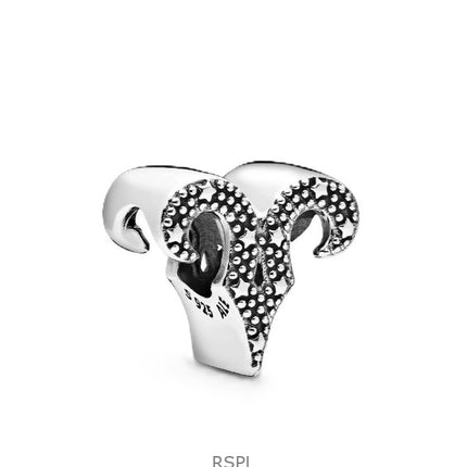 Pandora Sparkling Aries Zodiac Charm With Clear Cubic Zirconia P-798416C01 For Women