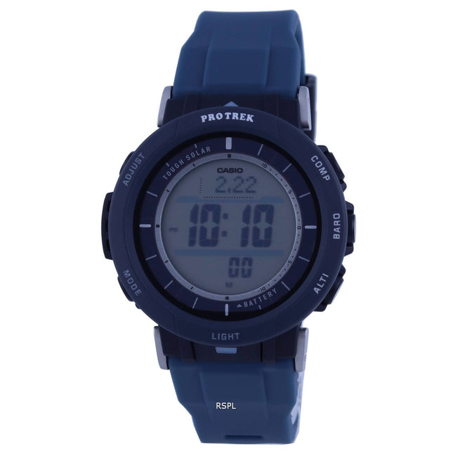 Casio ProTrek World Time Digital Tough Solar PRG-30-2 PRG30-2 100M Mens Watch