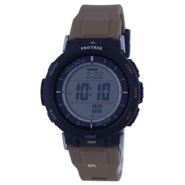 Casio ProTrek World Time Digital Tough Solar PRG-30-5 PRG30-5 100M Mens Watch