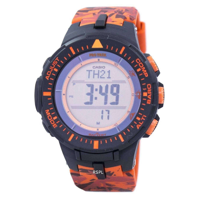 Casio Protrek Tough Solar Triple Sensor Digital PRG-300CM-4 Men's Watch