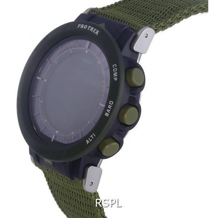 Casio Protrek Digital Black Dial Solar PRG-30B-3 PRG30B-3 100M Mens Watch