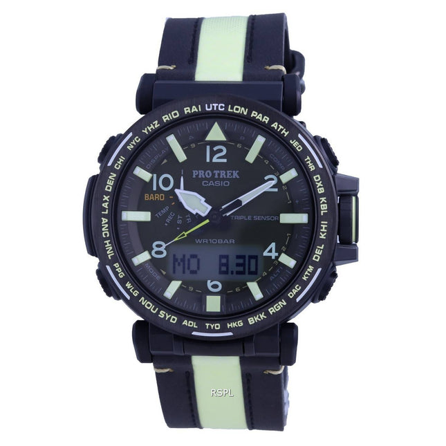 Casio Protrek Solar Analog Digital PRG-650YL-3 PRG650YL-3 100M Mens Watch