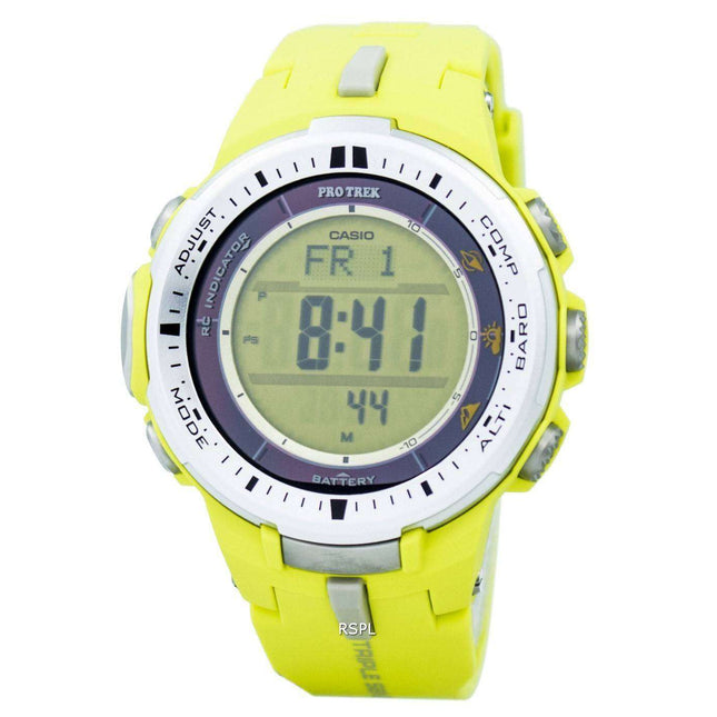 Casio Protrek Triple Sensor Atomic PRW-3000-9B Mens Watch