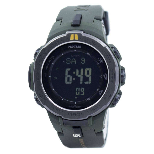 Casio Protrek Tough Solar Radio Controlled Triple Sensor PRW-3100Y-3 Men's Watch