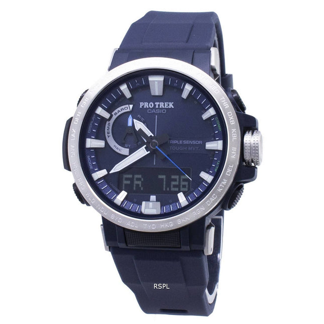 Casio Pro Trek PRW-60-2A PRW60-2A Triple Sensor MULTIBAND 6 Tough Solar Men's Watch