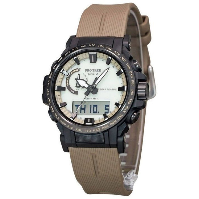 Casio Protrek Climber Line Bio Based Resin Strap Full Luminous Dial Solar PRW-61LD-5 100M Men's Watch