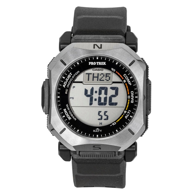 Casio Pro Trek Digital Radio-Controlled Rubber Strap Solar PRW-69Y-1 100M Men's Watch