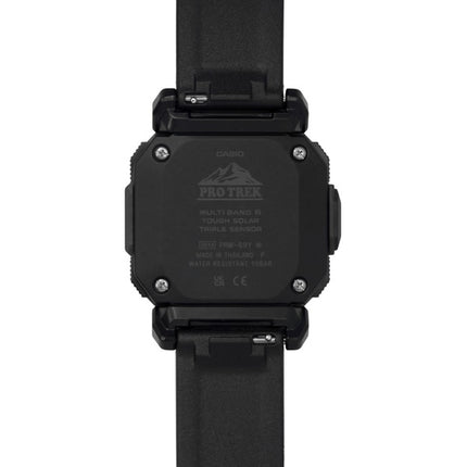 Casio Pro Trek Digital Radio-Controlled Rubber Strap Solar PRW-69Y-1 100M Men's Watch