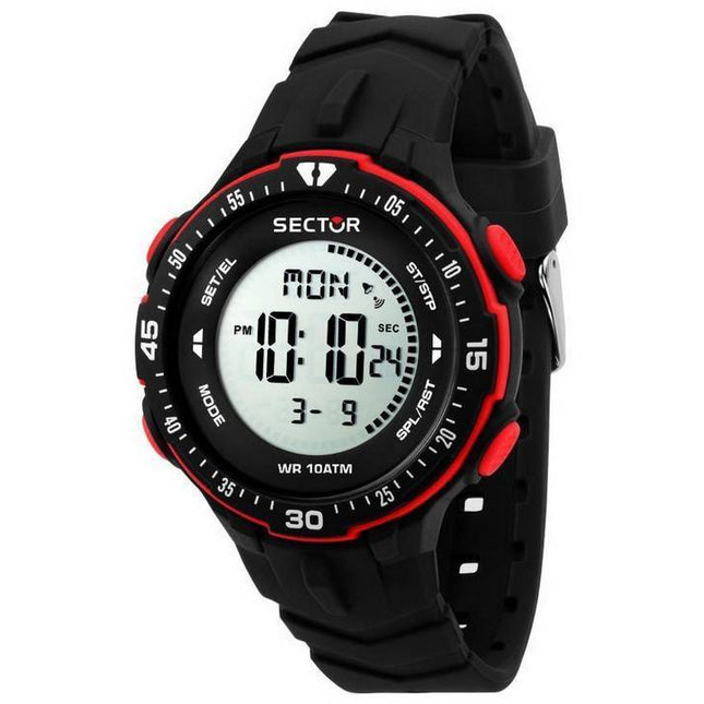 Sector EX-26 Digital Plastic Strap Quartz R3251280001 100M Men's Watch
