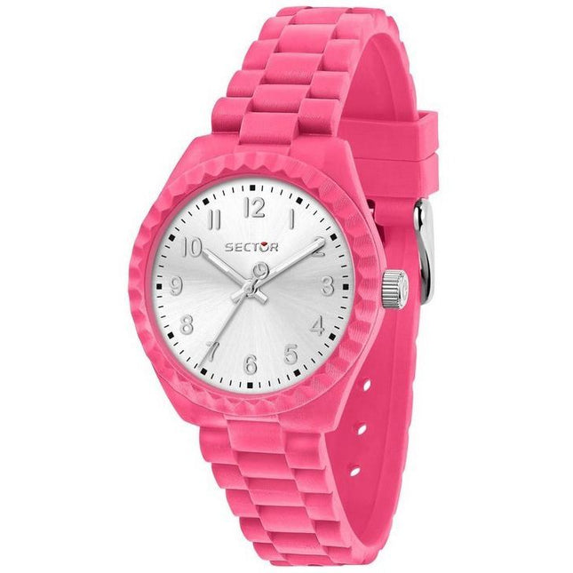 Sector Diver Just Time Plastic Strap Silver Dial Quartz R3251549503 Women's Watch