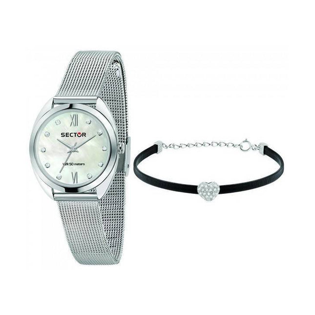 Sector 955 White Dial Stainless Steel Quartz R3253518505 Women's Watch