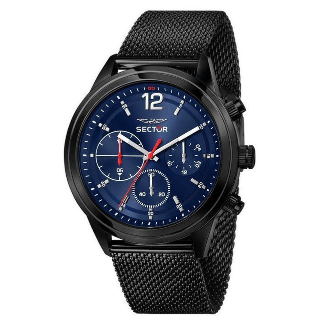 Sector 670 Dual Time Multifunction Stainless Steel Blue Dial Quartz R3253540008 Men's Watch