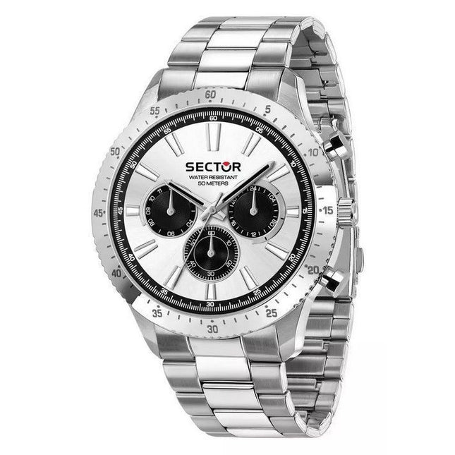 Sector 270 Multifunction Stainless Steel White Dial Quartz R3253578027 Men's Watch