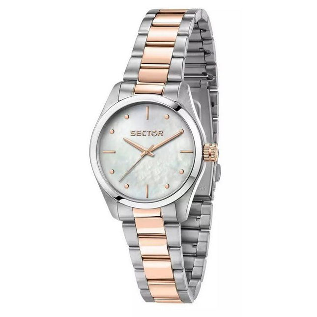 Sector 270 Just Time Two Tone Stainless Steel Silver Dial Quartz R3253578508 Women's Watch