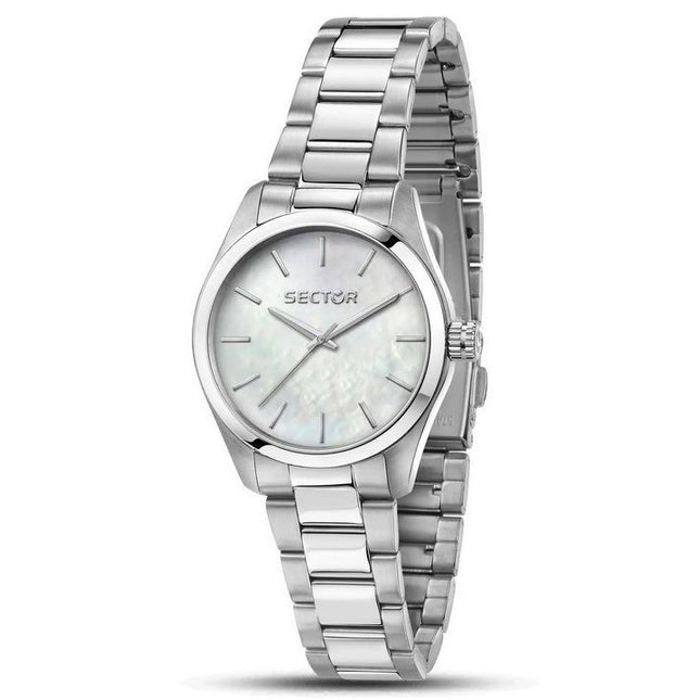 Sector 270 Just Time Stainless Steel Mother Of Pearl Dial Quartz R3253578510 Women's Watch
