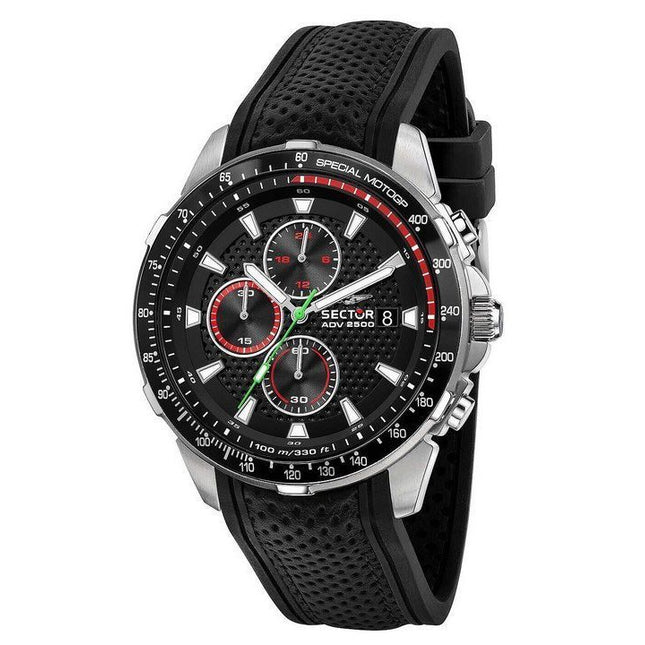 Sector ADV2500 Special MotoGP Chronograph Black Dial Quartz R3271643003 100M Men's Watch