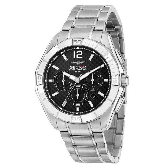 Sector 790 Chronograph Stainless Steel Black Dial Quartz R3273636003 100M Men's Watch