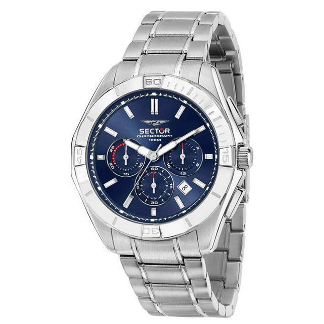 Sector 790 Chronograph Stainless Steel Blue Dial Quartz R3273636004 100M Men's Watch