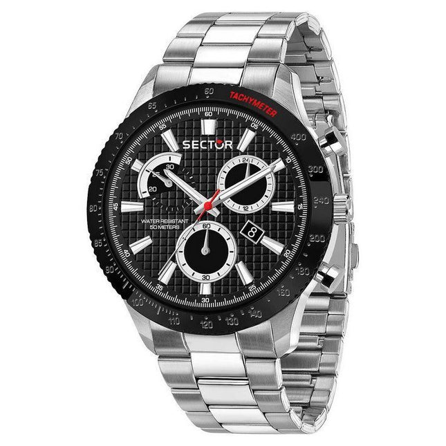 Sector 270 Chronograph Stainless Steel Black Dial Quartz R3273778002 Men's Watch