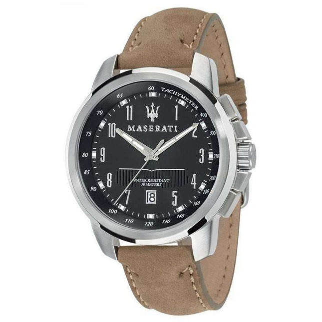 Maserati Successo Tachymeter Quartz R8851121004 Men's Watch